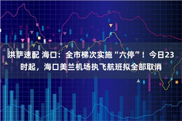 洪萨速配 海口：全市梯次实施“六停”！今日23时起，海口美兰机场执飞航班拟全部取消